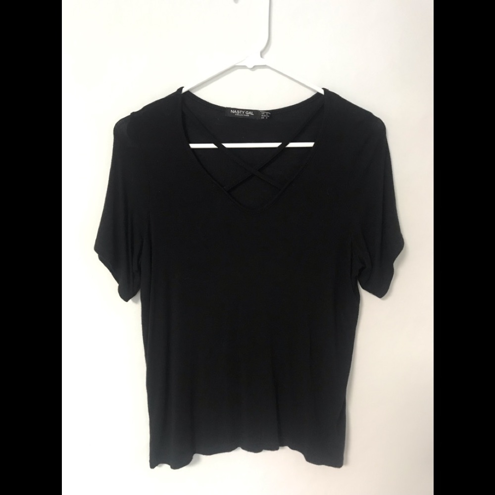 Nasty gal black tee